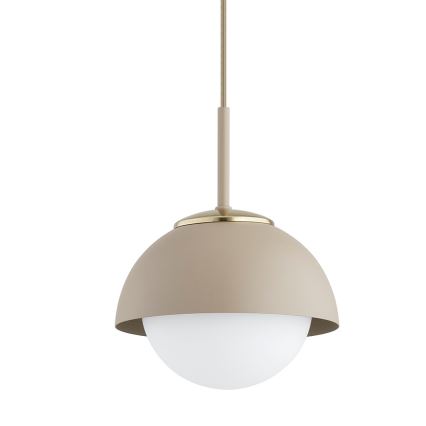 Brilagi - Luster na sajli COSMO 1xE27/60W/230V Ø 18 cm bež/zlatna