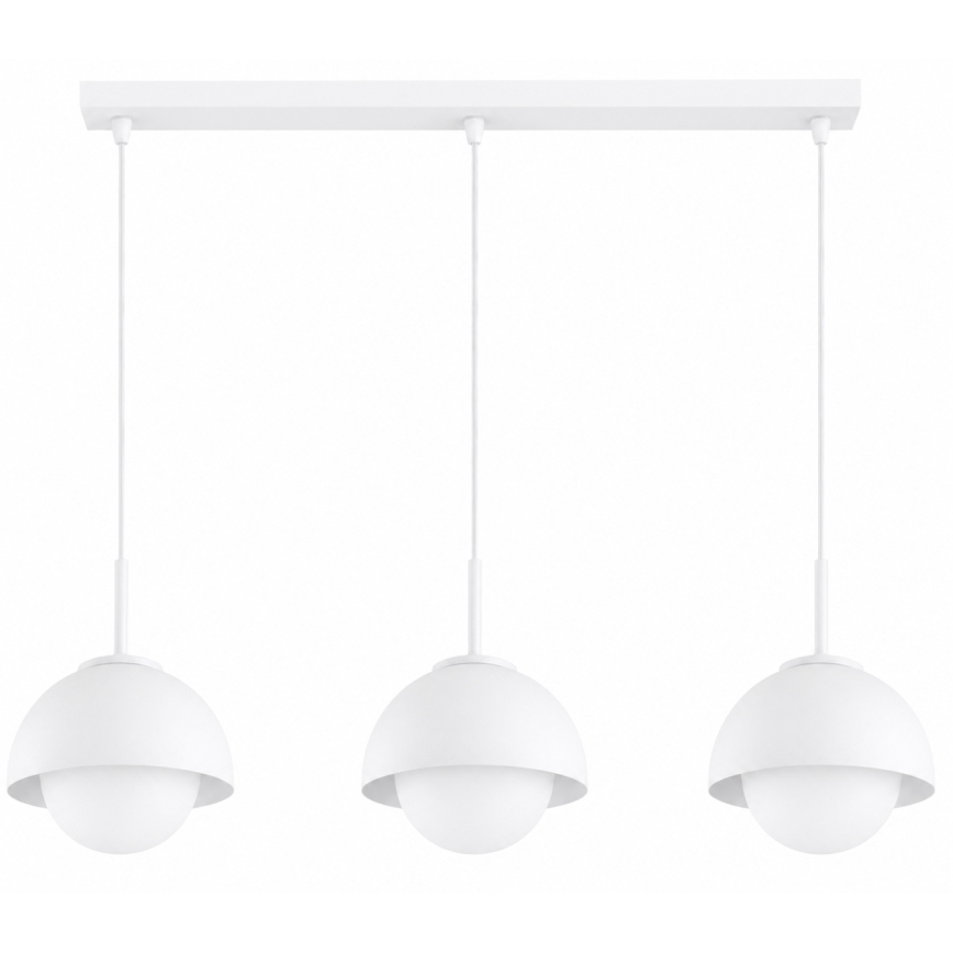 BRILAGI - Luster na sajli COSMO 3xE27/60W/230V bijela