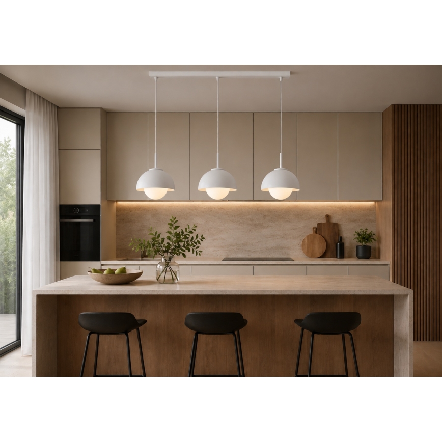 BRILAGI - Luster na sajli COSMO 3xE27/60W/230V bijela
