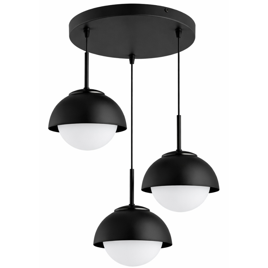 BRILAGI - Luster na sajli COSMO 3xE27/60W/230V crna