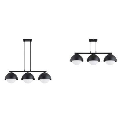 BRILAGI - Luster na sajli COSMO 3xE27/60W/230V crna