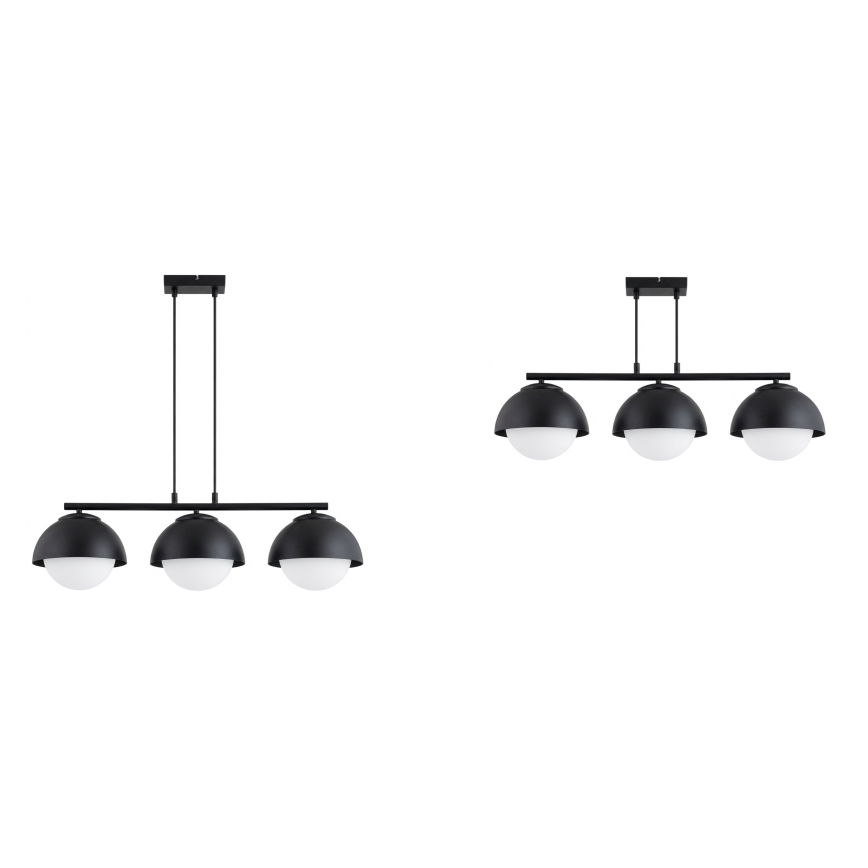 BRILAGI - Luster na sajli COSMO 3xE27/60W/230V crna