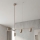 Brilagi - Luster na sajli CRANE 4xGU10/30W/230V bež