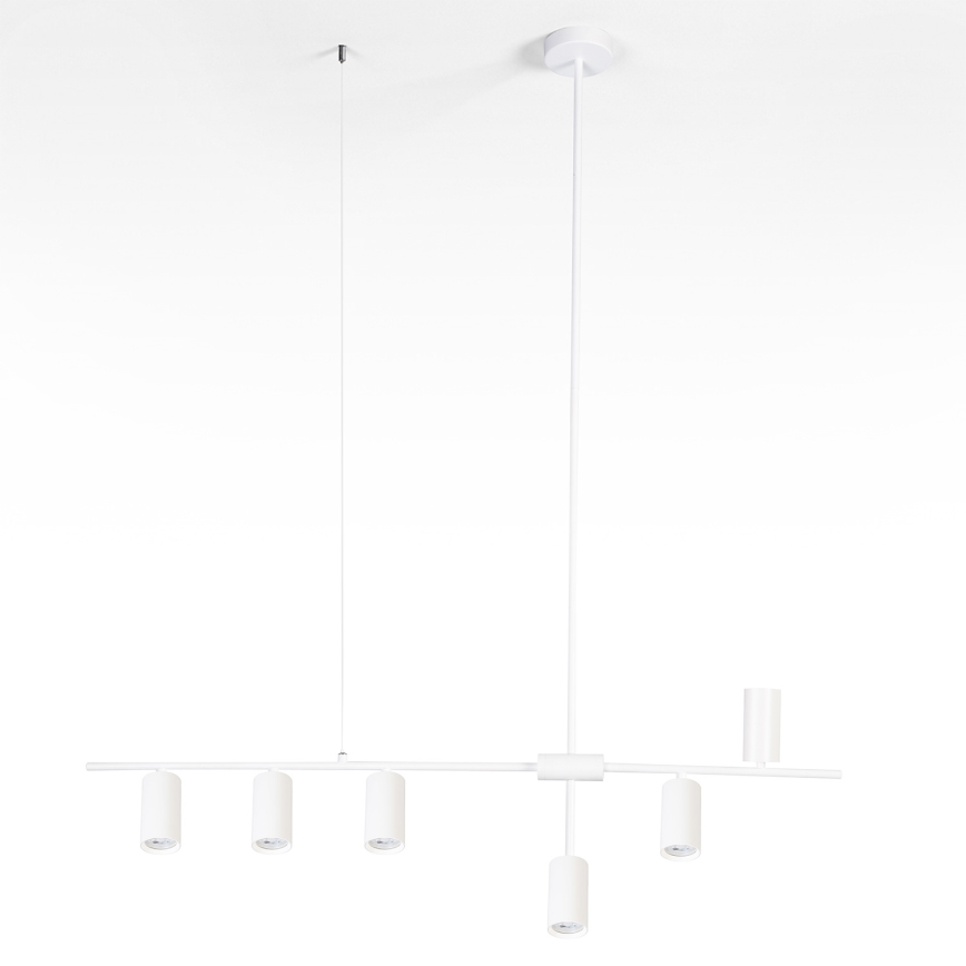 Brilagi - Luster na sajli CRANE 6xGU10/30W/230V bijela