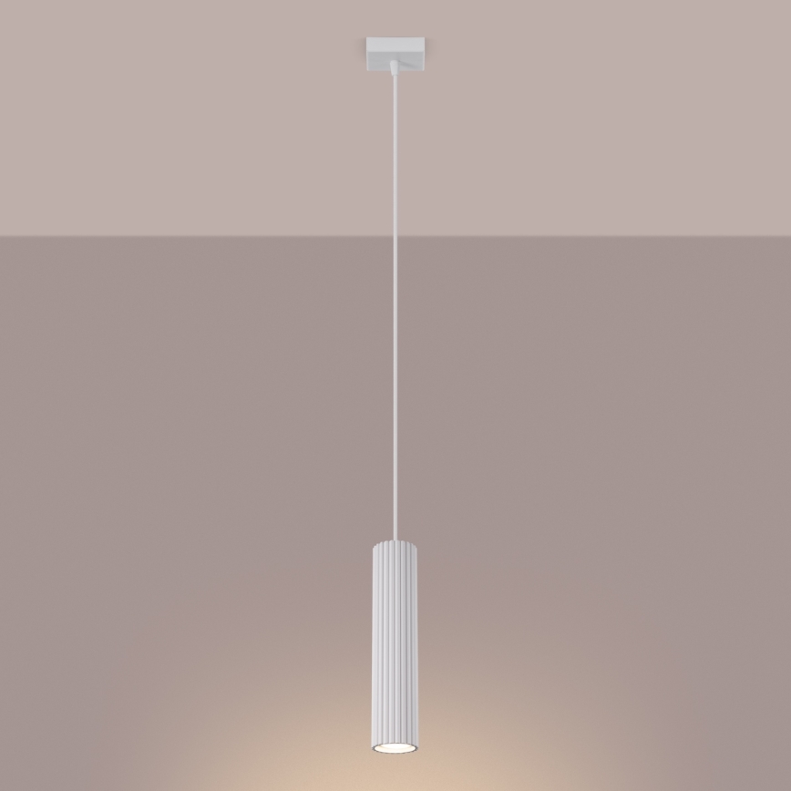 Brilagi - Luster na sajli CRESTO 1xGU10/10W/230V bijela