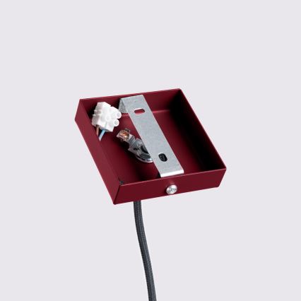 Brilagi - Luster na sajli CRESTO 1xGU10/10W/230V bordo