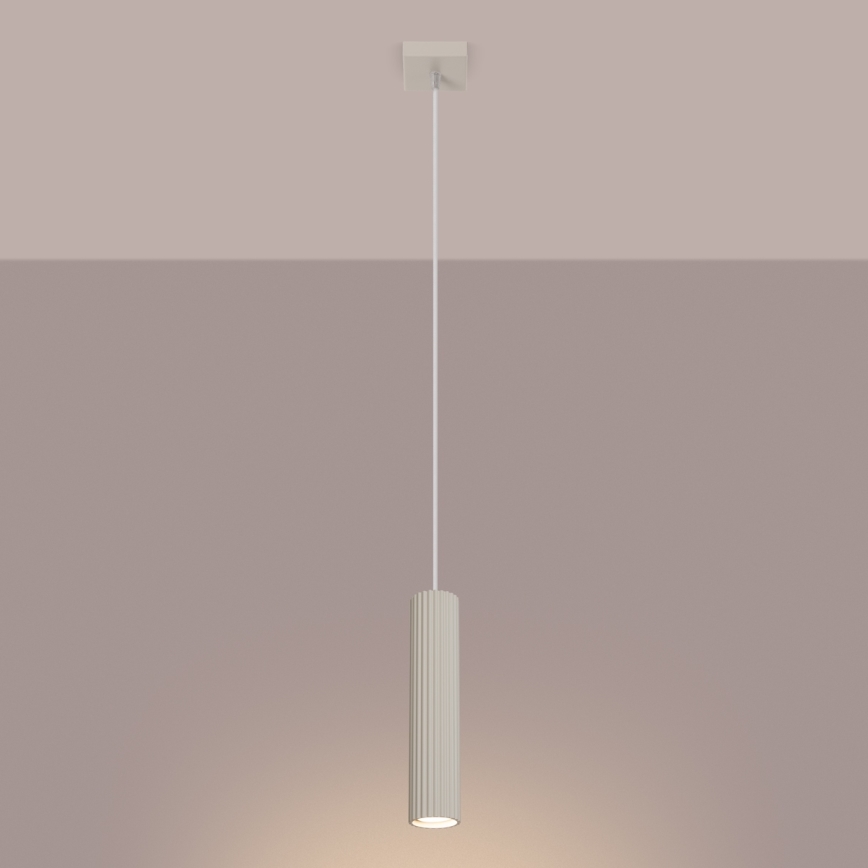 Brilagi - Luster na sajli CRESTO 1xGU10/10W/230V krem