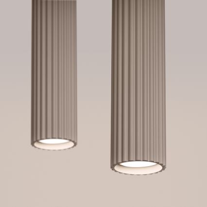 Brilagi - Luster na sajli CRESTO 2xGU10/10W/230V taupe