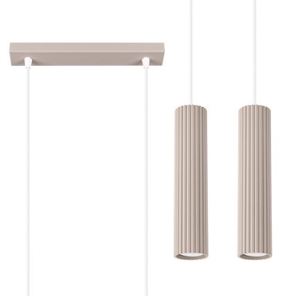 Brilagi - Luster na sajli CRESTO 2xGU10/10W/230V taupe