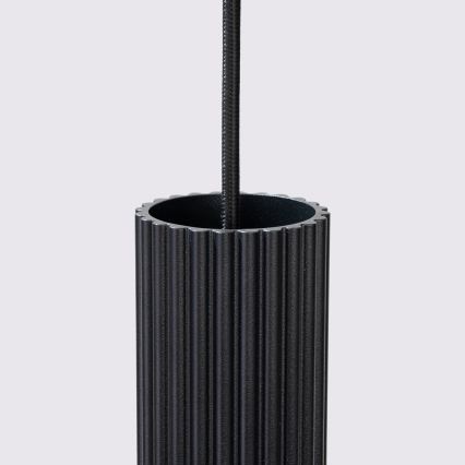 Brilagi - Luster na sajli CRESTO 3xGU10/10W/230V crna