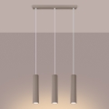 Brilagi - Luster na sajli CRESTO 3xGU10/10W/230V taupe