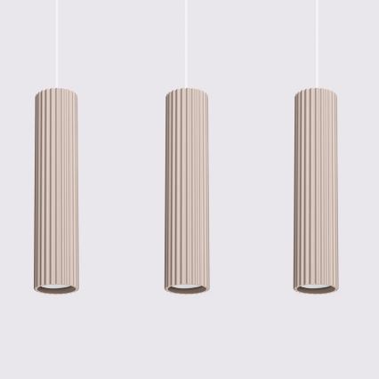 Brilagi - Luster na sajli CRESTO 3xGU10/10W/230V taupe