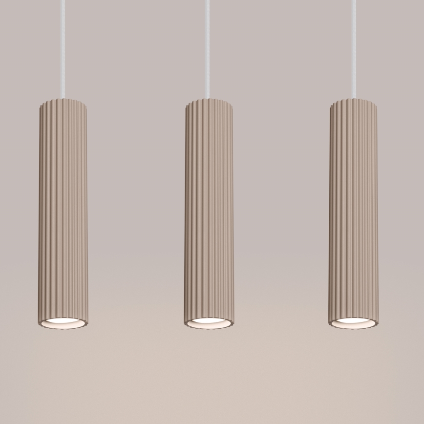 Brilagi - Luster na sajli CRESTO 3xGU10/10W/230V taupe