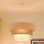 Brilagi - Luster na sajli DENVER LUNETA 1xE27/15W/230V pr. 45 cm bež/smeđa/krem