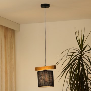 Brilagi - Luster na sajli FOREST 1xE27/15W/230V bor/crna