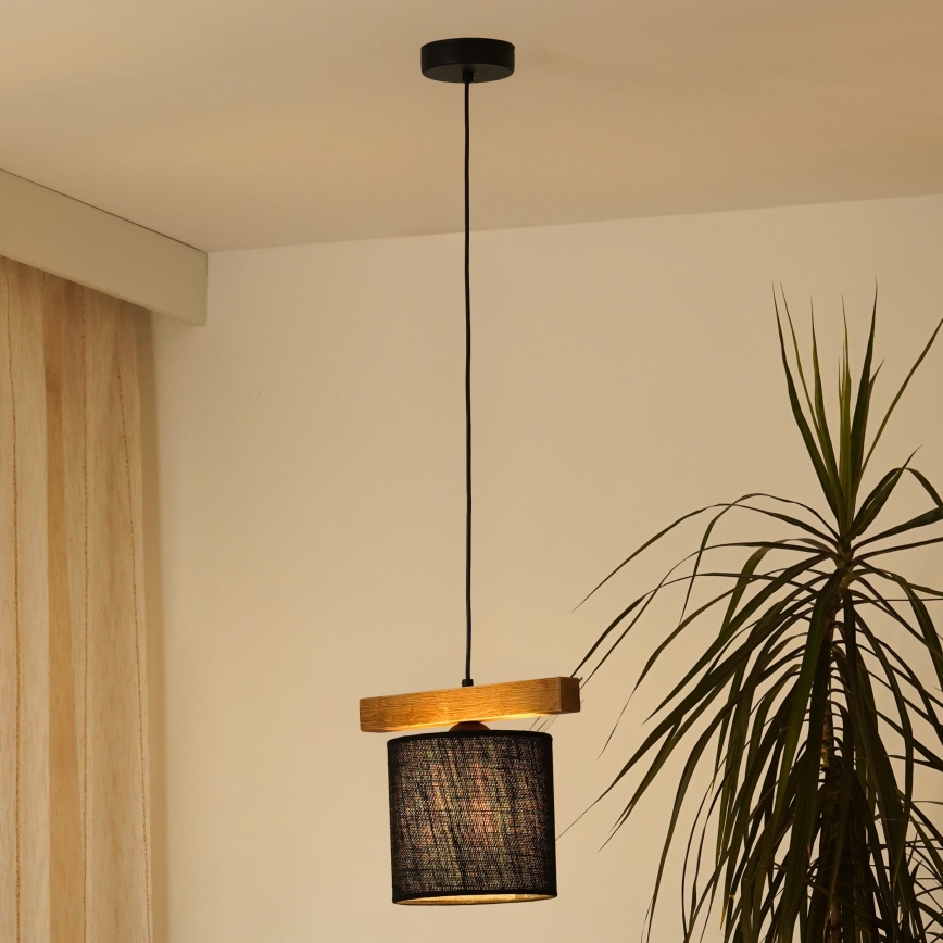 Brilagi - Luster na sajli FOREST 1xE27/15W/230V bor/crna