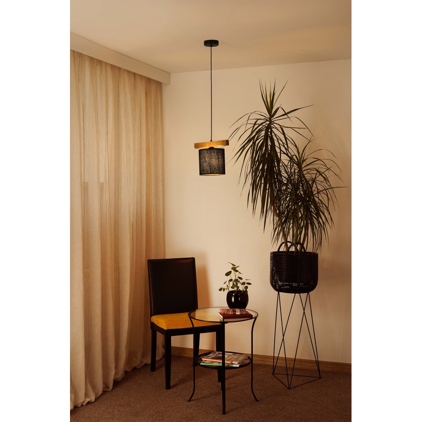 Brilagi - Luster na sajli FOREST 1xE27/15W/230V bor/crna