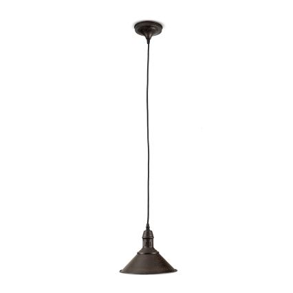 BRILAGI - Luster na sajli FORGE 1xE27/60W/230V Ø 22 cm smeđa