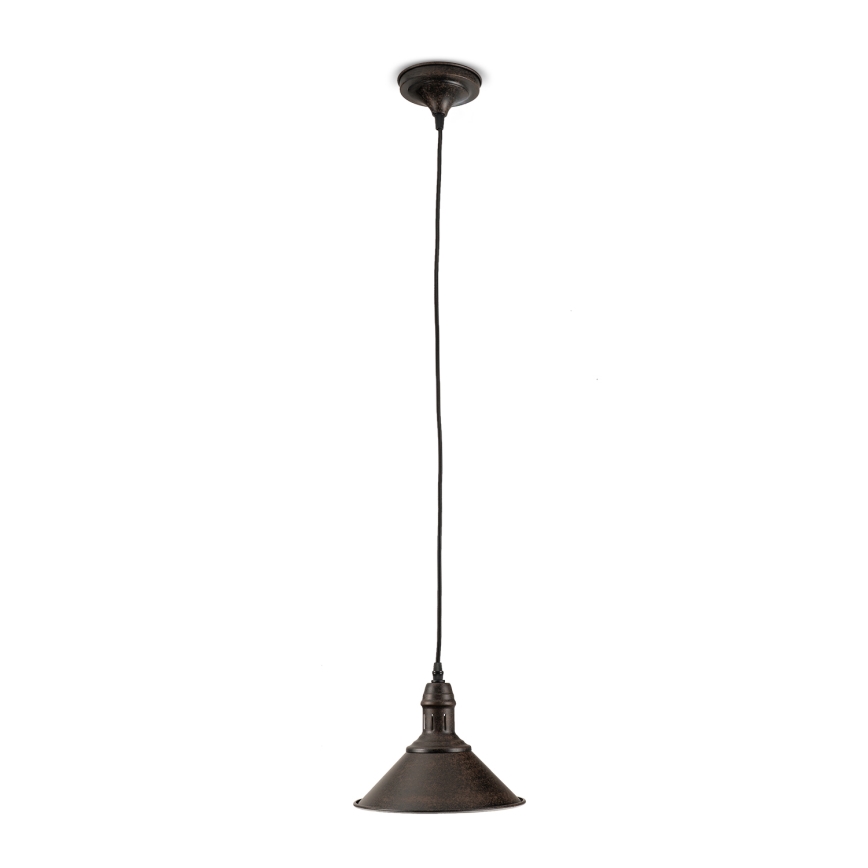 BRILAGI - Luster na sajli FORGE 1xE27/60W/230V Ø 22 cm smeđa