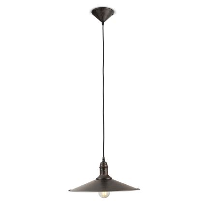 BRILAGI - Luster na sajli FORGE 1xE27/60W/230V Ø 36 cm smeđi