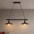 BRILAGI - Luster na sajli FORGE 2xE27/60W/230V smeđa