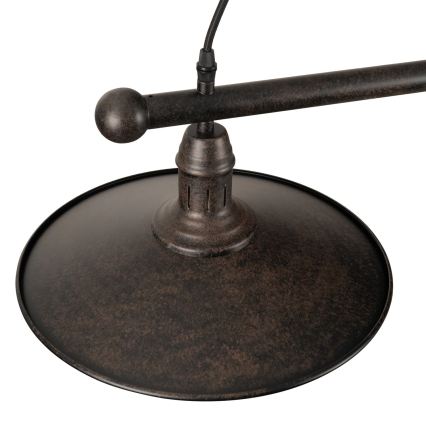 BRILAGI - Luster na sajli FORGE 2xE27/60W/230V smeđa