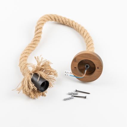 Brilagi - Luster na sajli KOS 1xE27/60W/230V bukva