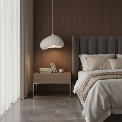 Brilagi - Luster na sajli LOVAL 1xE27/40W/230V Ø 32 cm bijela