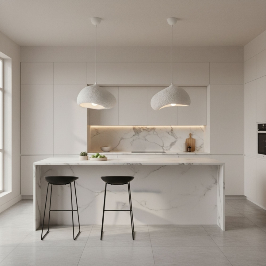 Brilagi - Luster na sajli LOVAL 1xE27/40W/230V Ø 32 cm bijela