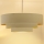 Brilagi - Luster na sajli LUNETA 3xE27/60W/230V Ø 80 cm krem/zlatna