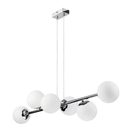 Brilagi - Luster na sajli MALONY 6xE14/20W/230V sjajni krom