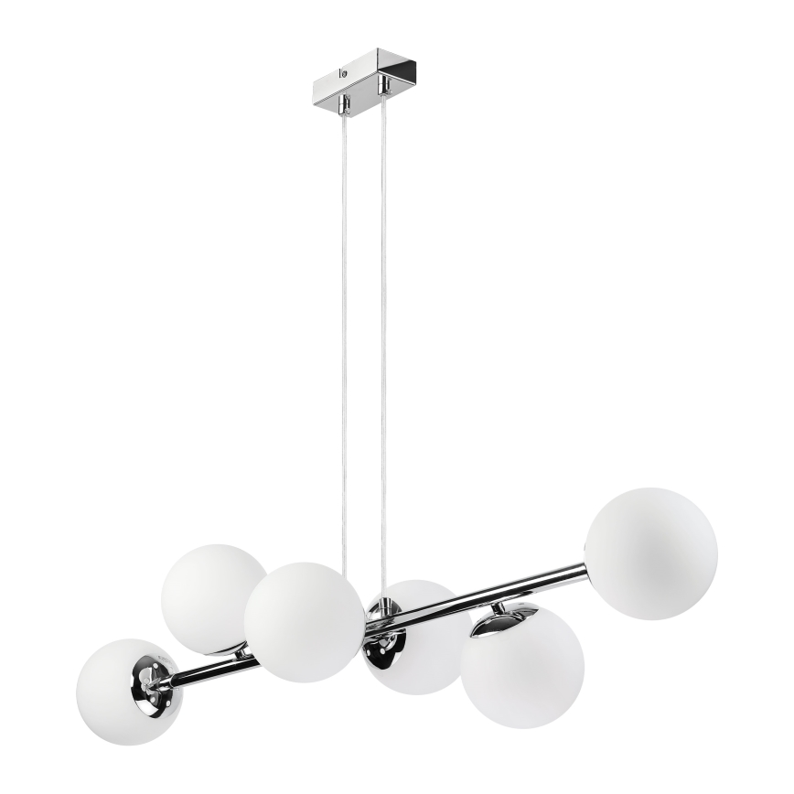 Brilagi - Luster na sajli MALONY 6xE14/20W/230V sjajni krom