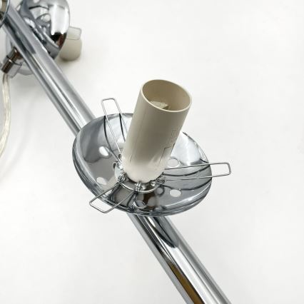 Brilagi - Luster na sajli MALONY 6xE14/20W/230V sjajni krom