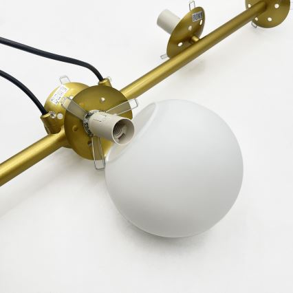 Brilagi - Luster na sajli MALONY 6xE14/20W/230V zlatni