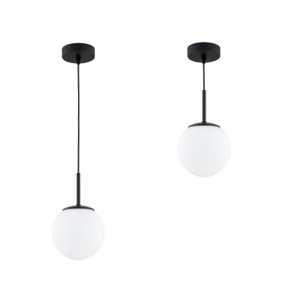 Brilagi - Luster na sajli MILO 1xE27/60W/230V crni