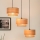 Brilagi - Luster na sajli MONTANA BOHO 3xE27/15W/230V smeđa/crna