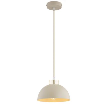 Brilagi - Luster na sajli MOON 1xE27/60W/230V, Ø 18 cm, bež/zlatna
