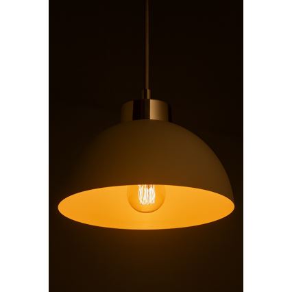 Brilagi - Luster na sajli MOON 1xE27/60W/230V, Ø 18 cm, bež/zlatna