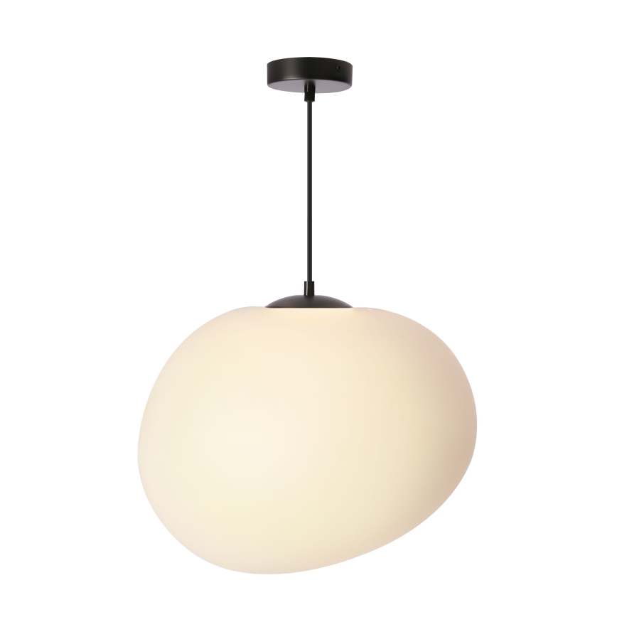 BRILAGI - Luster na sajli PEBBLES 1xE27/40W/230V pr. 40 cm crna