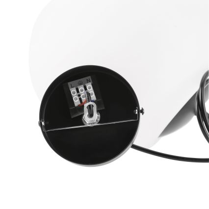 BRILAGI - Luster na sajli PEBBLES 1xE27/40W/230V pr. 40 cm crna