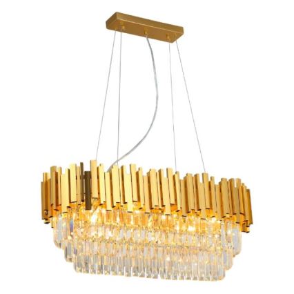 Brilagi - Luster na sajli PLAZA 10xE14/40W/230V