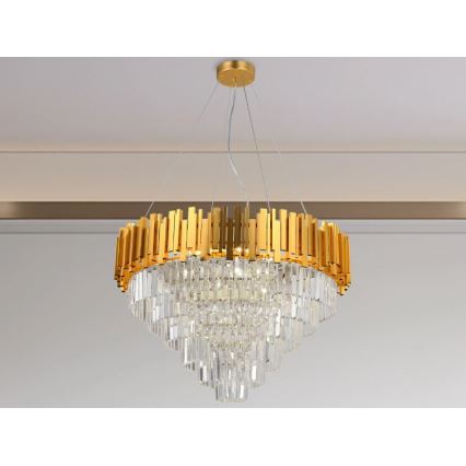 Brilagi - Luster na sajli PLAZA 11xE14/40W/230V