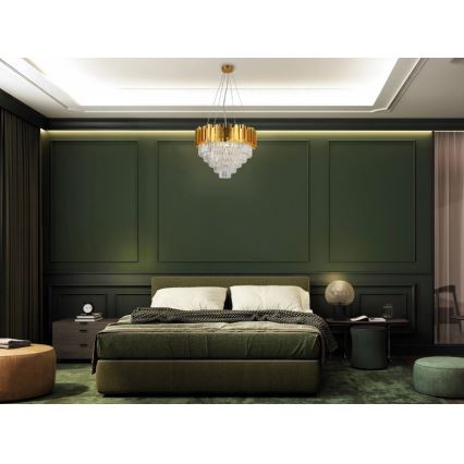 Brilagi - Luster na sajli PLAZA 9xE14/40W/230V