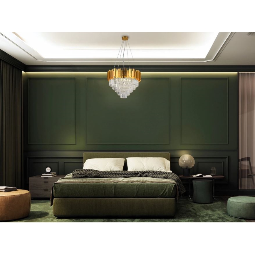 Brilagi - Luster na sajli PLAZA 9xE14/40W/230V