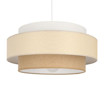 Brilagi - Luster na sajli RESNA 1xE27/60W/230V Ø 40 cm krem/bež
