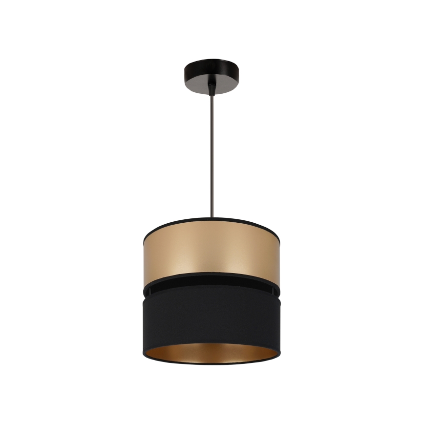 Brilagi - Luster na sajli ROYAL 1xE27/15W/230V pr. 25 cm crna/zlatna