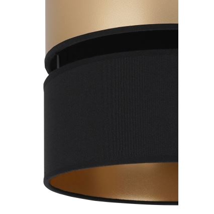 Brilagi - Luster na sajli ROYAL 1xE27/15W/230V pr. 25 cm crna/zlatna