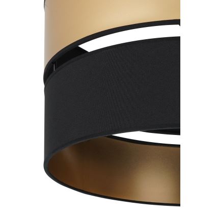 Brilagi - Luster na sajli ROYAL 1xE27/15W/230V pr. 40 cm crna/zlatna