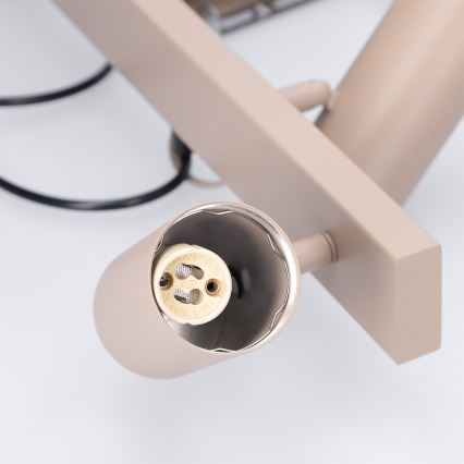 Brilagi - Luster na sajli SELE 4xGU10/30W/230V bež
