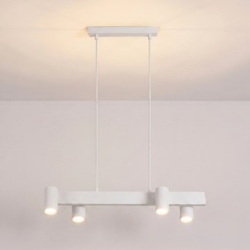 Brilagi - Luster na sajli SELE 4xGU10/30W/230V bijela